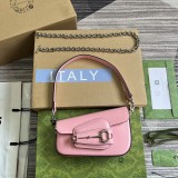 Mini borsa a spalla Gucci Horsebit 1955 Modello 774209