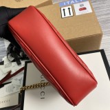 Borsa a spalla GG Marmont matelassé misura piccola Modello 447632