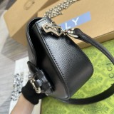 Mini borsa a spalla Gucci Horsebit 1955 Modello 774209