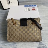 Borsa a spalla Padlock GG misura piccola Modello 498156