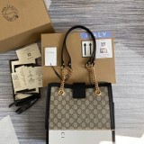 Borsa a spalla Padlock GG misura piccola Modello 498156