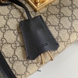 Borsa a spalla Padlock GG misura piccola Modello 498156