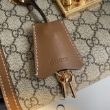 Borsa a spalla Padlock GG misura piccola Modello 498156