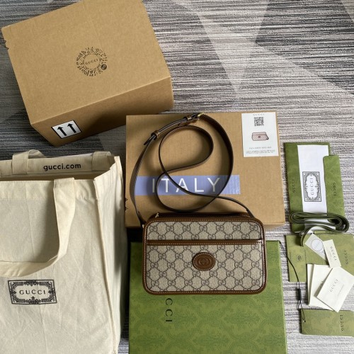 Mini borsa con GG Modello 658572