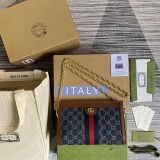 Borsa a spalla Ophidia GG misura piccola Modello 503877