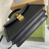 Borsa a mano piccola Ophidia con nastro Web Modello 651055