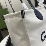 Borsa shopping con stampa Gucci misura media Modello 772176