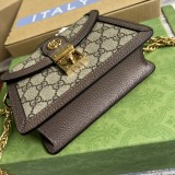 Mini borsa a spalla Ophidia GG Modello 696180