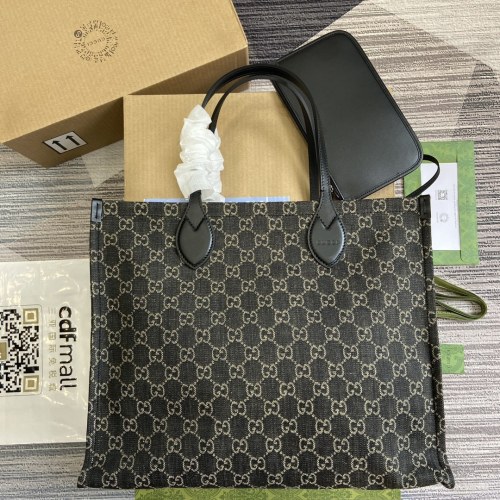 Borsa shopping Ophidia GG misura grande Modello 772184