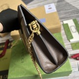 Borsa a spalla Ophidia GG misura piccola Modello 503877
