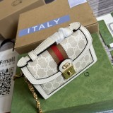 Mini borsa a spalla Ophidia GG Modello 696180