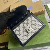 Mini borsa a spalla Ophidia GG Modello 696180