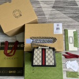 Mini borsa a spalla Ophidia GG Modello 696180