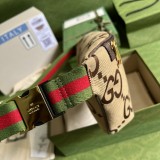 Marsupio in tessuto jumbo GG Modello 696031