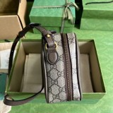 Borsa a tracolla Ophidia con nastro Web misura piccola Modello 739392