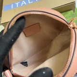 Mini borsa a spalla rotonda Ophidia Modello 550618