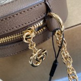 Mini borsa a spalla rotonda Ophidia Modello 550618