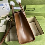 Borsa shopping con motivo GG misura piccola Modello 659983