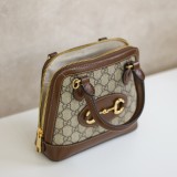 Mini borsa a mano Gucci Horsebit 1955 Modello 640716