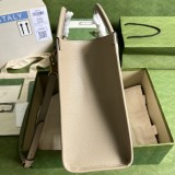 Borsa shopping con motivo GG misura piccola Modello 659983