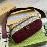 Borsa a tracolla Ophidia GG misura piccola Modello 752591