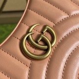 Mini borsa a mezzaluna GG Marmont Modello 699514