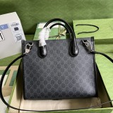 Borsa shopping con motivo GG misura piccola Modello 659983