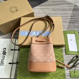 Mini borsa a secchiello Ophidia in GG Modello 550620