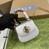 Super mini borsa Gucci Bamboo 1947 Modello 760246