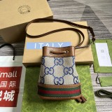 Mini borsa a secchiello Ophidia in GG Modello 550620