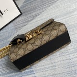 Borsa a spalla Padlock GG misura piccola Modello 409487