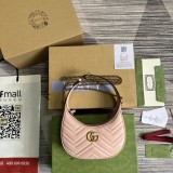 Mini borsa a mezzaluna GG Marmont Modello 699514