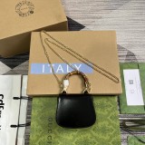 Super mini borsa Gucci Bamboo 1947 Modello 760246