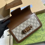 Mini borsa Gucci Horsebit 1955 Modello 752002