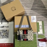 Borsa a spalla Padlock GG misura piccola Modello 409487