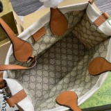 Borsa shopping con stampa Gucci misura mini Modello 772144