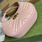 Mini borsa a mezzaluna GG Marmont Modello 699514