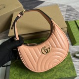 Mini borsa a mezzaluna GG Marmont Modello 699514