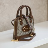 Mini borsa a mano Gucci Horsebit 1955 Modello 640716