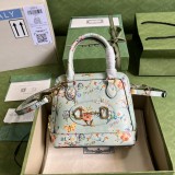 Mini borsa a mano Gucci Horsebit 1955 Modello 640716