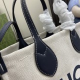 Borsa shopping con stampa Gucci misura mini Modello 772144