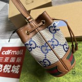 Mini borsa a secchiello Ophidia in GG Modello 550620