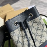 Mini borsa a secchiello Ophidia in GG Modello 550620