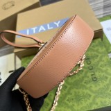 Mini borsa a spalla rotonda Ophidia Modello 550618
