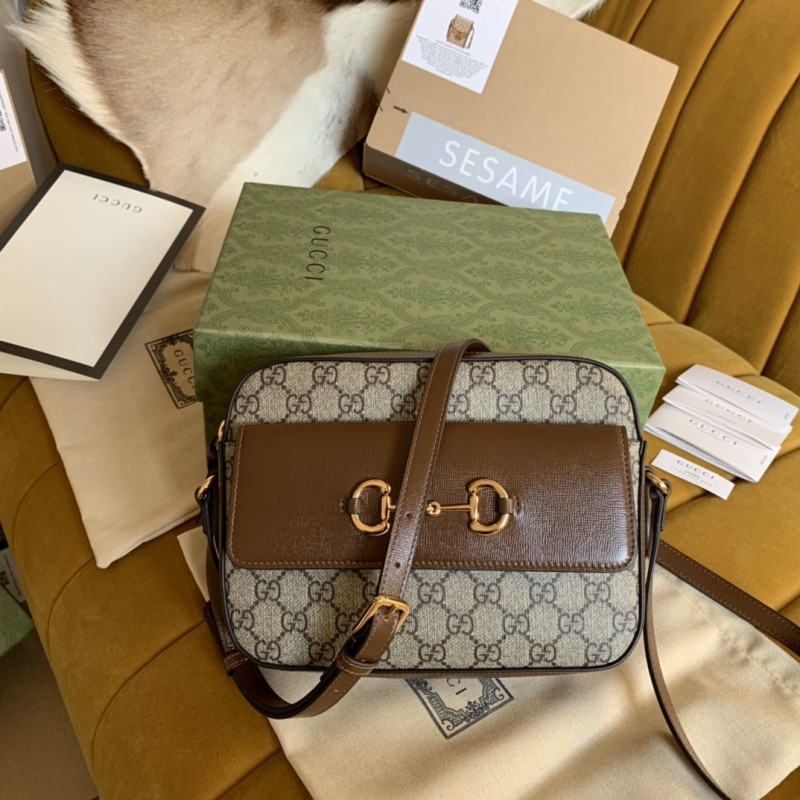 Borsa a spalla Gucci Horsebit 1955 misura piccola Modello 645454