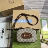 Borsa a spalla Gucci Horsebit 1955 misura piccola Modello 760196