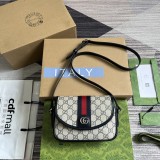 Mini borsa a spalla Ophidia GG Modello 772239