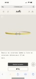 Cintura Hermes HH 1.3cm