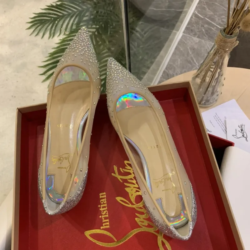 Sandali LouBoutin Altezza Tacco 6,5/8,5/10cm 35-42