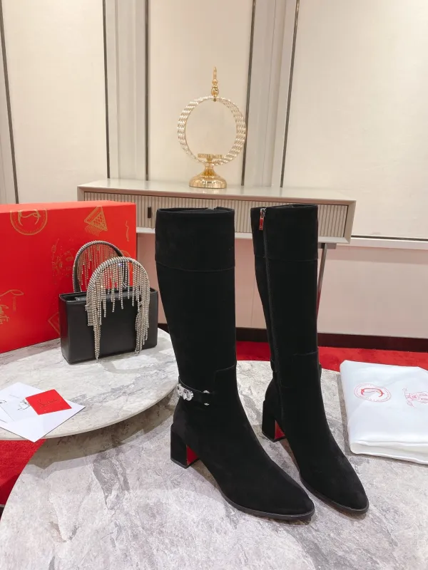 Stivali Christian LouBoutin  Altezza Tacco 6,5cm 35-42